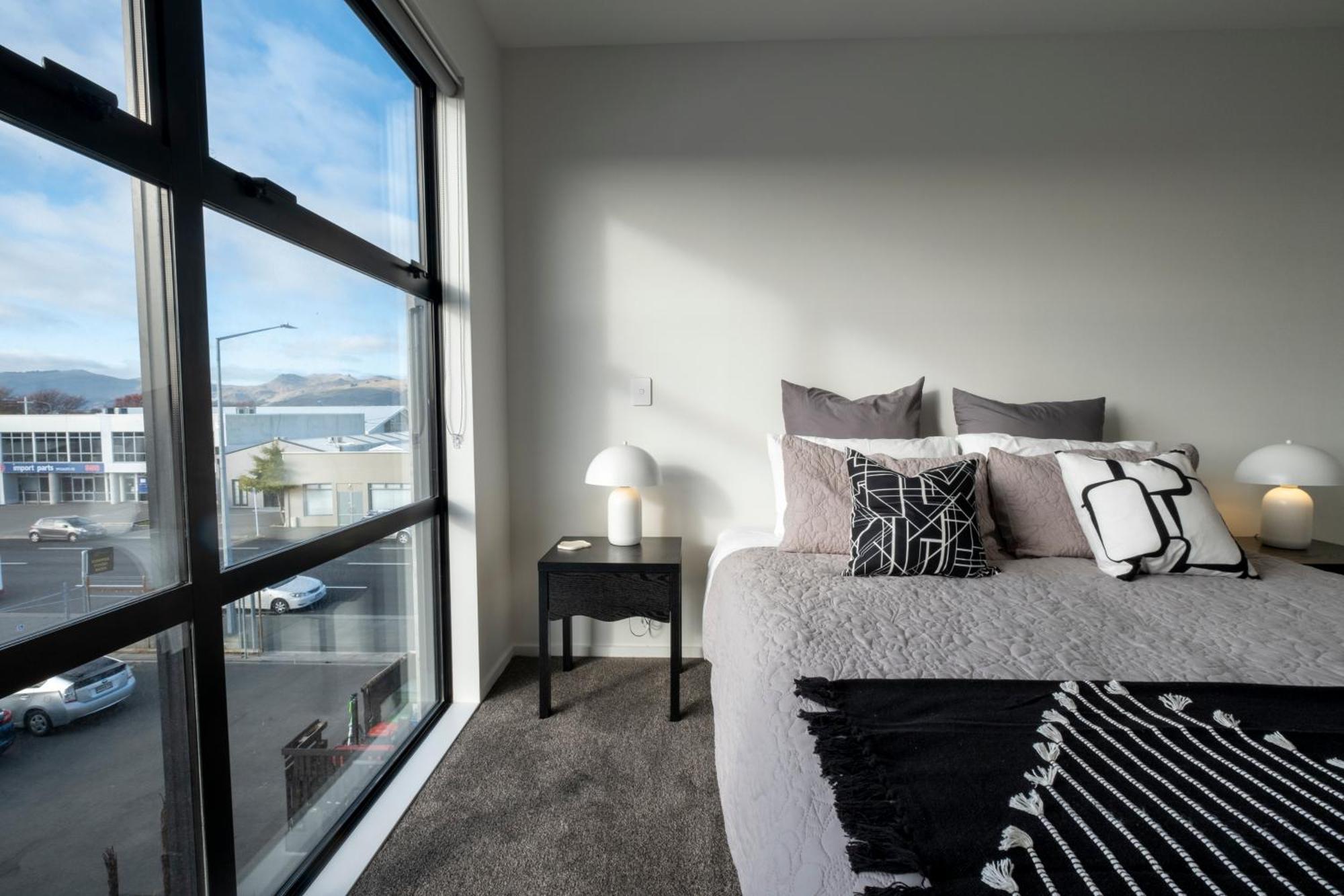 Luxury 2 Bed Townhome In Cbd 크라이스트처치 외부 사진